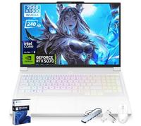 Lenovo Legion 7i Gaming Laptop, NVIDIA RTX 5070, 16 inch 2.5K 1ms 240Hz OLED Display, Intel Core Ultra 9 275HX, 32 GB DDR5, 2 TB SSD, Wi-Fi 7, RGB Keyboard, Windows 11 Pro, Accessories, Glacier White