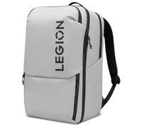 Lenovo - Legion Gaming Backpack 17" GB800 (Water Resistant, Capacity Up to 21 Litres, 180° Opening, Pockets for Computer, Tablet, Water Bottles, Ergonomic Straps) - Light Grey