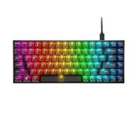 Lenovo Legion K510 Mini Pro Gaming Keyboard, 16.8 Million Colors RGB Per Key, Programmable |100% Anti Ghosting Mechanical switches |Customizable| USB 2.0 Interface |3 Yr Warranty | Black + Traslusent