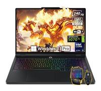 Lenovo Legion Pro 5i Gaming Laptop, 16" 2.5K 240Hz OLED Display, NVIDIA GeForce RTX 5070Ti 12GB GDRR7, Intel Core Ultra 9 275HX, 64 GB DDR5 5600MT/s, 2 TB SSD, Wi-Fi 7, Windows 11 Pro, Accessories