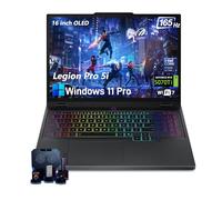 Lenovo Legion Pro 5i Gen 10 Gaming Laptop 2025 - Intel Ultra 9 275HX, NVIDIA RTX 5070Ti(12GB GDDR7), 16" WQXGA OLED 165Hz Display, RGB Backlit, Wi-Fi 7, Win 11 Pro, w/Accessories, 64GB RAM, 1TB SSD