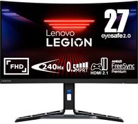Lenovo Legion R27fc-30 Full HD 240Hz Curved Gaming Monitor - Raven Black, Black