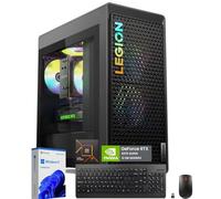 Lenovo Legion Tower 5 Gaming Desktop Computer - AMD Ryzen 7700(up to 5.30 GHz), NVIDIA RTX 4070 Super 12GB GDDR6X, 64GB DDR5, 8TB SSD, Windows 11 Pro, Wi-Fi 6E, Bluetooth 5.3, W/USB Mouse & Keyboard