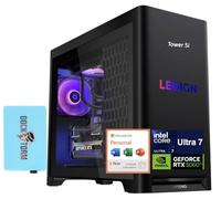 Lenovo Legion Tower 5i Gaming Desktop PC (Intel Ultra 7 265F, GeForce RTX 5060 Ti 8GB GDDR7, 64GB DDR5, 4TB PCIe SSD, Win 11 Pro) w/MS 365 Personal, DKZ USB Port Expander