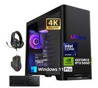 Lenovo Legion Tower 5i Gaming Desktop PC, NVIDIA GeForce RTX 5060Ti 8GB GDDR7, Intel Core Ultra 7 Processor 265F, 64GB DDR5 5600MHz, 2TB PCIe SSD, Windows 11 Pro, Gaming Headset Kit