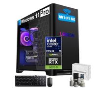 Lenovo Legion Tower 5i Gen 10 Gaming Desktop - NVIDIA RTX 5070 Ti, Intel 24-Core Ultra 9 275HX(Up to 5.40GHz), 64GB DDR5, 4TB SSD + 2TB HDD, Wi-Fi 6E, Win11 Pro, w/Keyboard & Mouse & Accessories