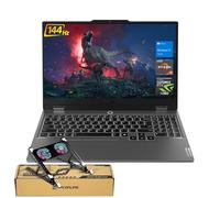 Lenovo LOQ 15 15AHP9 RTX 4060 AI Gaming Laptop, 15.6 FHD 144Hz, AMD Ryzen 7 8845HS, NVIDIA RTX 4060, 16GB DDR5 RAM, 1TB SSD, Backlit Keyboard, RJ-45, Bundle with PCO Laptop Cooler