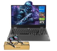 Lenovo LOQ 15 15ARP9 RTX 4060 Gaming Laptop, 15.6" FHD 144Hz, AMD Ryzen 7 7435HS, NVIDIA RTX 4060, 32GB DDR5 RAM, 1TB SSD, Backlit KB, RJ-45, Bundle with PCO Laptop Cooler