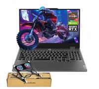 Lenovo LOQ 15 15ARP9 RTX 4060 Pro Gaming Laptop, 15.6" FHD 144Hz, AMD Ryzen 7 7435HS, NVIDIA RTX 4060, 16GB DDR5 RAM, 1TB SSD, Backlit KB, RJ-45, Bundle with PCO Laptop Cooler