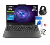Lenovo LOQ 15.6" 144Hz FHD Laptop, Intel Core i5-12450HX, 32GB DDR5, 2TB NVMe SSD, GeForce RTX 2050, RJ-45, HDMI, USB-C, Wi-Fi 6, Backlit KB, w/CyberGeek Accessories, Win 11 Pro