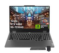 Lenovo LOQ 15.6" Gaming Laptop, FHD 144Hz 300-nit Display, AMD Ryzen 5 7235HS, GeForce RTX 3050, 32GB DDR5, 1TB SSD, Backlit Keyboard, Webcam, Wi-Fi 6, Win 11 Pro,