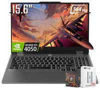 Lenovo LOQ 15.6 Gaming Laptop RTX 4050, AMD Ryzen 5 7235HS(Beat i7-11700H), FHD Display G-SYNC, Backlit KB, Nahimic, W/128GB PSD, Win11 Home(64GB DDR5|2TB SSD)