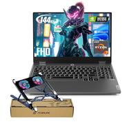 Lenovo LOQ 15 AI Gaming Laptop with Copilot, 15.6" FHD 144Hz, AMD Ryzen 7 7435HS, NVIDIA GeForce RTX 4070, 32GB DDR5 RAM, 1TB SSD, Backlit KB, Bundle with PCO Notebook Folding Radiator, Laptop Cooler