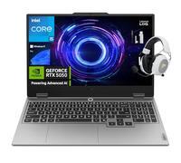 Lenovo LOQ 15 Gaming Laptop, NVIDIA GeForce RTX 5050, 15.6" IPS LCD FHD 144Hz Display, Intel Core i5-13450HX, 32GB DDR5 RAM, 1TB SSD, Wi-Fi 6, RJ-45, Win 11 Pro, Luna Grey, w/Mytrix Accessory