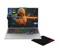 Lenovo LOQ 15IRX10 Gaming Laptop, Intel i7-14700HX, 32 GB DDR5 RAM, 1 TB PCIe SSD, 15.6" (1920x1080) IPS Display, Nvidia G-Force RTX 5050 Graphics, Backlit Keyboard, W11 Pro, Luna Grey+Traix Mousepad