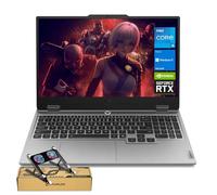 Lenovo LOQ 15IRX10 RTX 5050 Gaming Laptop, 15.6" FHD 144Hz, Intel Core i5-13450HX (Beats Intel i7), 64GB DDR5 RAM, 1TB SSD, Backlit KB, Bundle with PCO Laptop Cooler, Grey, Windows 11 Home