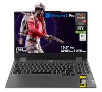 Lenovo LOQ Gaming AI Laptop 15.6" FHD IPS 144Hz (100% sRGB G-SYNC) AMD 8-core Ryzen 7 250 32GB RAM 2TB SSD GeForce RTX 5050 GDDR7 (440 AI Tops) Backlit Nahimic 5MP Privacy Camera Win11Pro ICP Hub