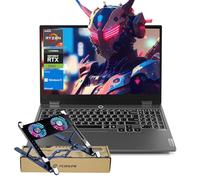 Lenovo LOQ Gaming Laptop, 15.6" FHD (1920 x 1080), AMD Ryzen 7 250, NVIDIA GeForce RTX 5060, 32GB DDR5 RAM, 1TB PCIe M.2 SSD, Bundle with Laptop Cooler BDL, Wi-Fi 6, Windows 11 Home, Grey