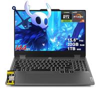 Lenovo LOQ Gaming Laptop 15.6" FHD IPS 144Hz (100% sRGB G-SYNC) AMD Quad-core Ryzen 5 7235HS 32GB RAM 1TB SSD GeForce RTX 4050 Backlit Nahimic Privacy Camera Rapid Charge Win11 w/ICP Hub