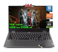 Lenovo LOQ Gaming Laptop | 15.6" FHD IPS 144Hz | AMD Zen4 8-core Ryzen 7 8845HS (>i7-12700H) | 16GB DDR5 512GB SSD | GeForce RTX 4060 8GB Graphic | Backlit Rapid Charge Win11Pro w/DLCA Accessory