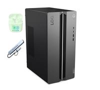 Lenovo LOQ Tower Gaming Desktop Computer, 10-core Intel i5-14400F, 16GB DDR5 RAM 1TB SSD, NVIDIA GeForce RTX 3050, Windows 11, Wired Keyboard &Mouse, PLUSERA Earphones & 8-in-1 Hub Included, Gray