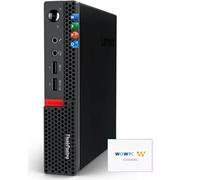 Lenovo Mini Desktop, 16GB RAM, 256GB SSD and 128GB External Storage, AMD Processor, Dual-Display Ports, Wi-Fi, Bluetooth, USB, RJ-45 Port, Windows 11 Pro, Free Office 365 for The Web