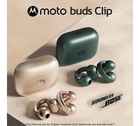 Lenovo moto Series Buds Clip Affordable Luxury Wireless Earphones Bluetooth Earbuds Noise Reduction BOSE Sound Lightweight VPU Ice Color