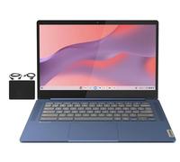 Lenovo Newest Flagship Chromebook, 14" FHD Touchscreen, Slim Thin Light, 8-Core MediaTek Kompanio 520 Processor, 4GB RAM, 64GB eMMC, WiFi 6, Webcam, Long Hours,