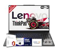 Lenovo Newly Designed 16" Thinkpad Touchscreen Laptop(2025/2026 Edition) with Microsoft Office, Intel Core Ultra 5 125U, 64GB RAM, 2TB SSD, Backlit Keyboard, Fingerprint Reader, Windows 11 Pro-WOWPC