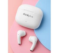 Lenovo Original LP40 Pro TWS Earphones Wireless Bluetooth 5.1 Sport Noise Reduction Headphones Touch Control 250mAH 2022 New (White)