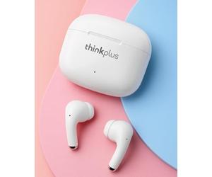 Lenovo Original LP40 Pro TWS Earphones Wireless Bluetooth 5.1 Sport Noise Reduction Headphones Touch Control 250mAH 2022 New (White)