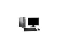Lenovo PC M93p SFF Screen 22" Intel i5-4570 RAM 8GB SSD 240GB Windows 10 WiFi (Refurbished)
