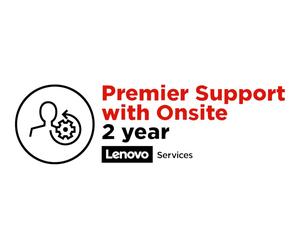 Lenovo Premier Support Upgrade - extended service agreement - 2 years - on-site