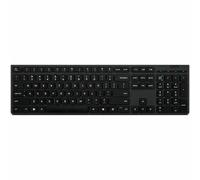 Lenovo Professional Wireless Rechargeable Keyboard-US English - Wireless Connectivity - Bluetooth/RF - Full-size - 2.40 GHz - USB Type A Interface - 104 Key(s) - CoPilot Hot Key(s) - English (US) - PC