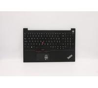 Lenovo Replacement keyboard with UK layout, backlit design, compatible with Lenovo notebooks, dimensions 36.3 x 23.7 x 1.3 cm.