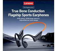 Lenovo S106 True Bone Conduction Headset Bluetooth 6.0 IPX8 Waterproof Headphones 32GB MP3 HIFI Earphones With MIC For Swimming Navy Blue