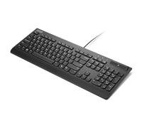 Lenovo Smartcard Wired Keyboard II - Keyboard - Full Format - 3 Zone Layout - USB - QWERTZ - German - Black - Brown Box - Vintage
