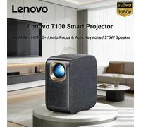 Lenovo T100 Intelligent Projector 850ANSI 1080P Native Image Quality Auto Focus Multi Mode Projection Smart Home Cinema Lenovo T100