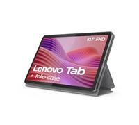 Lenovo Tab Android Tablet | 10.1 inch Full HD Display | MediaTek Helio G85 | 64GB | Wi-Fi 6 | 4GB RAM | Luna Grey + Clear Case
