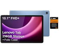 Lenovo Tab M10 10.1" Idea Android Tablet, 256GB Storage (128GB eMMC+128GB SD Card), FHD+ (1920x1200), 8-Core MediaTek, Lightweight Design for Kids, Student, Gaming, Long Battery Life, 8MP+5MP Camera