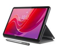 Lenovo Tab M11, 11” Display, MediaTek Helio G88 Octa-Core, 4GB RAM, 128GB SSD, 1920x1200 px, Ambient Light-Sensor, 10 Hour Battery, Comes w/Folio Case, Luna Grey