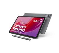 Lenovo Tab M11-11'' WUXGA Touch Tablet (MediaTek Helio G88 Processor, 8Cores, 4GB RAM, 128GB eMMC, Tab Pen, Android 13, WiFi + Bluetooth) - Luna Grey