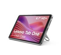 Lenovo Tab One Android Tablet | 8.7 inch HD Display | MediaTek Helio G85 | 4GB RAM | 128GB | Wi-Fi 5 | Clear Case