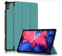 Lenovo Tab P11 11" 2020 Flip Cover, Heavy Duty PU Leather Ultra Slim Case with Wake Up/Sleep Shell Multi-Angle Viewing Stand Bumper for Lenovo Tab P11 11 inch 2020 TB-J606F Tablet PC (green)