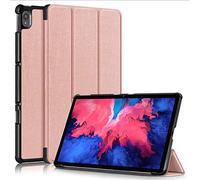 Lenovo Tab P11 11" 2020 Flip Cover, Heavy Duty PU Leather Ultra Slim Case with Wake Up/Sleep Shell Multi-Angle Viewing Stand Bumper for Lenovo Tab P11 11 inch 2020 TB-J606F Tablet PC (gold)