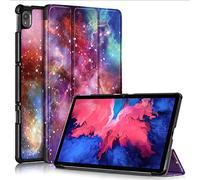 Lenovo Tab P11 11" 2020 Flip Cover, Heavy Duty PU Leather Ultra Slim Case with Wake Up/Sleep Shell Multi-Angle Viewing Stand Bumper for Lenovo Tab P11 11 inch 2020 TB-J606F Tablet PC (Galaxy)