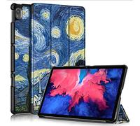 Lenovo Tab P11 11" 2020 Flip Cover, Heavy Duty PU Leather Ultra Slim Case with Wake Up/Sleep Shell Multi-Angle Viewing Stand Bumper for Lenovo Tab P11 11 inch 2020 TB-J606F Tablet PC (sky)