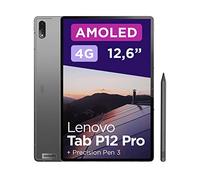 Lenovo Tab P12 Pro Android Tablet | 12 inch Full HD AMOLED Display | 256GB | Lenovo Precision Pen 3 | WiFi | 8GB RAM | Storm Grey