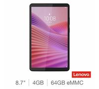 Lenovo Tablet 8.7 Inch Tab One Clear Case Android 4GB RAM 64GB Luna Grey Bundle
