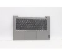 Lenovo ThinkBook 14 G2 ITL Palmrest Touchpad Cover Keyboard US Silver 5CB1B32916
